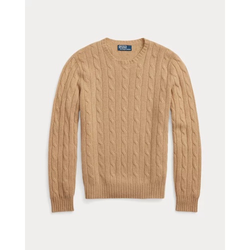 폴로 랄프로렌 The Iconic Cable-Knit Cashmere Sweater