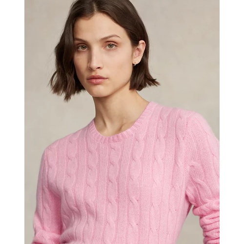 폴로 랄프로렌 The Iconic Cable-Knit Cashmere Sweater