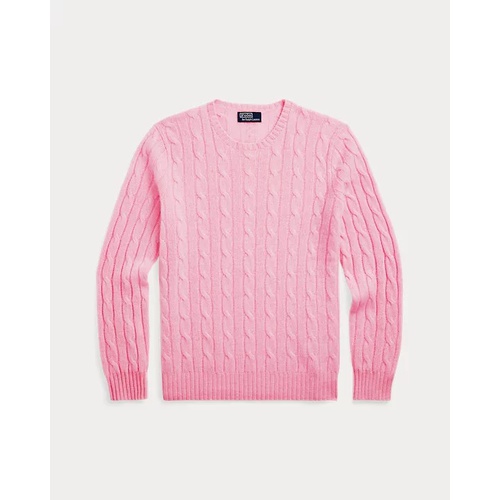 폴로 랄프로렌 The Iconic Cable-Knit Cashmere Sweater