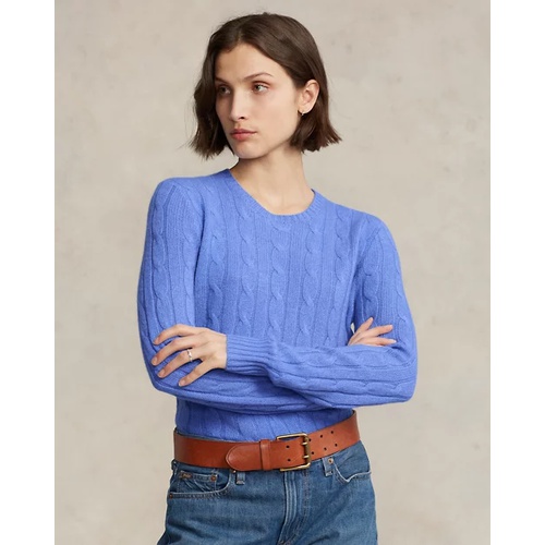 폴로 랄프로렌 The Iconic Cable-Knit Cashmere Sweater