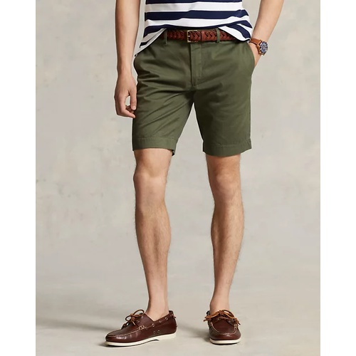 폴로 랄프로렌 9.5-Inch Stretch Slim Fit Chino Short