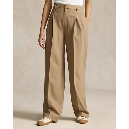 폴로 랄프로렌 Wool-Blend Wide-Leg Pant