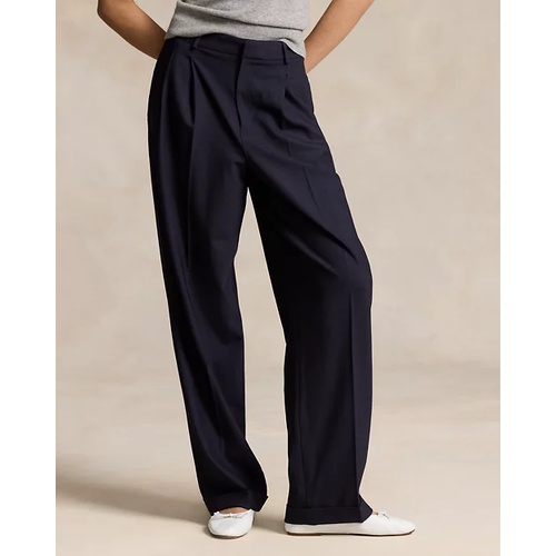 폴로 랄프로렌 Wool-Blend Wide-Leg Pant