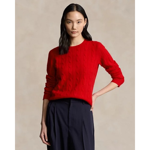 폴로 랄프로렌 Cable-Knit Cashmere Sweater