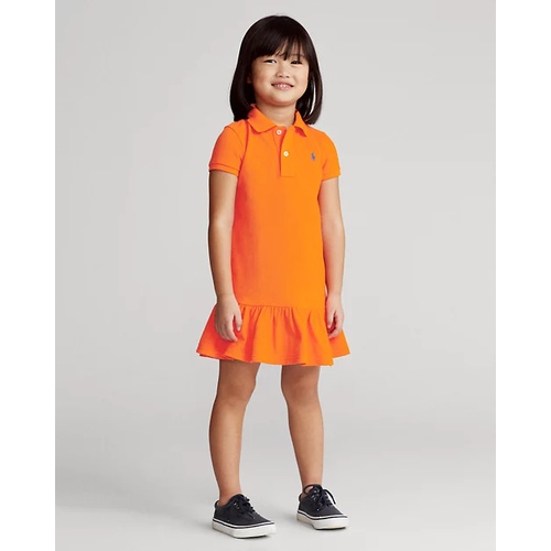 폴로 랄프로렌 Cotton Mesh Polo Dress