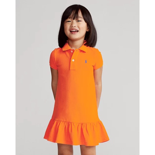 폴로 랄프로렌 Cotton Mesh Polo Dress