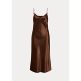 Silk Midi Slip Dress