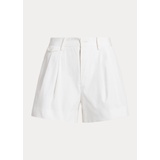 Brennon Washed Cotton Pleated Short
