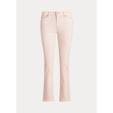 Coated Mid-Rise Straight Ankle Jean