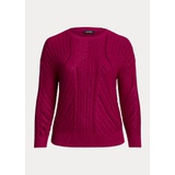 Pointelle-Knit Cotton-Blend Sweater