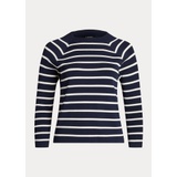 Striped Mockneck Sweater