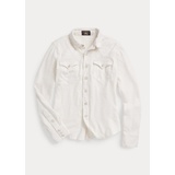 Jacquard-Knit Western Shirt