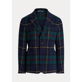 Plaid Wool-Blend Flannel Sport Coat