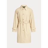 Reversible Poplin-Madras Balmacaan Coat