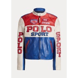 Polo Sport Leather Cafe Racer Jacket