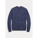 Diamond-Textured Cashmere Cardigan