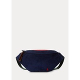 Color-Blocked Corduroy Waist Pack