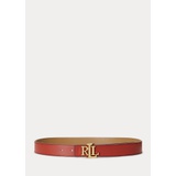 Logo Reversible Leather Belt