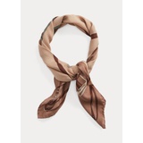 Equestrian Cashmere-Silk Neckerchief