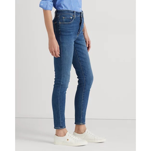 폴로 랄프로렌 High-Rise Skinny Ankle Jean