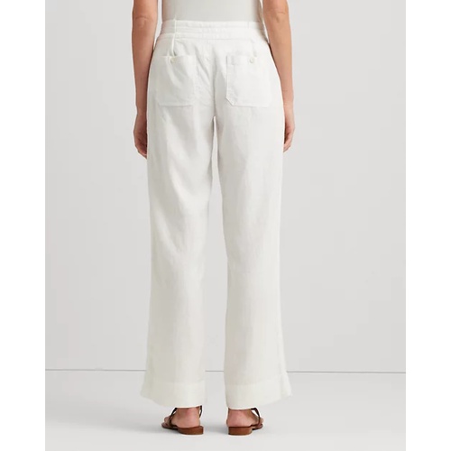 폴로 랄프로렌 Linen Wide-Leg Pant