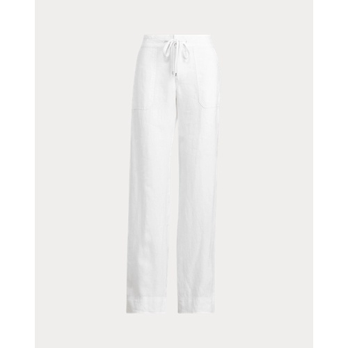 폴로 랄프로렌 Linen Wide-Leg Pant