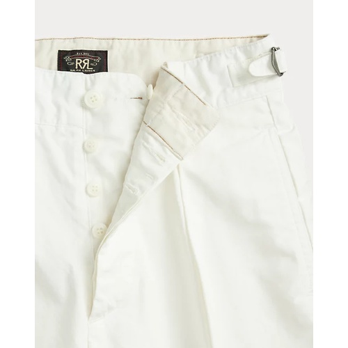 폴로 랄프로렌 Cropped Poplin Wide-Leg Pant