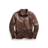 Leather Car Coat