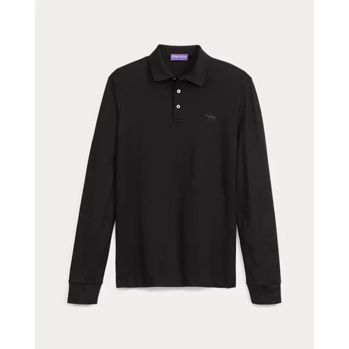 폴로 랄프로렌 Pique Long-Sleeve Polo Shirt