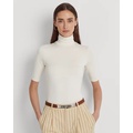 Jersey Turtleneck Top