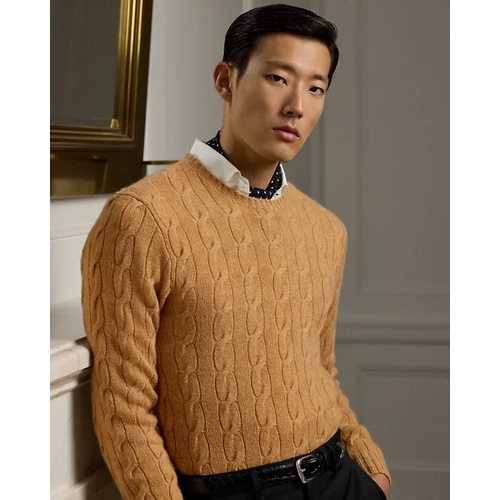 폴로 랄프로렌 Cable-Knit Cashmere Sweater