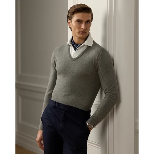 폴로 랄프로렌 Cashmere V-Neck Sweater