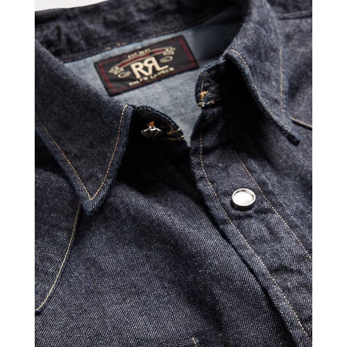 폴로 랄프로렌 Slim Fit Denim Western Shirt