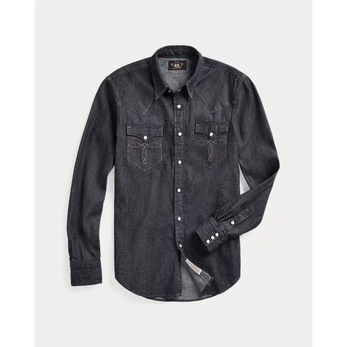 폴로 랄프로렌 Slim Fit Denim Western Shirt