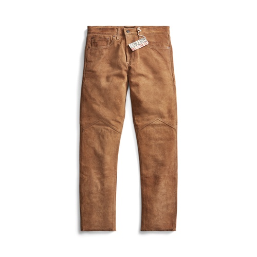 폴로 랄프로렌 Slim Fit Roughout Suede Pant