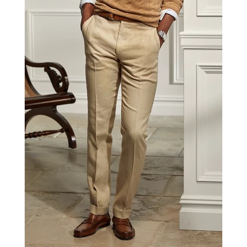 폴로 랄프로렌 Gregory Hand-Tailored Linen Trouser