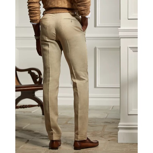 폴로 랄프로렌 Gregory Hand-Tailored Linen Trouser