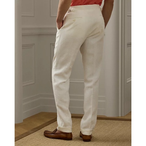 폴로 랄프로렌 Gregory Hand-Tailored Linen Trouser