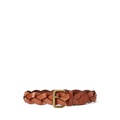 Braided Vachetta Leather Belt