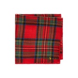 Plaid Wool Pocket Square