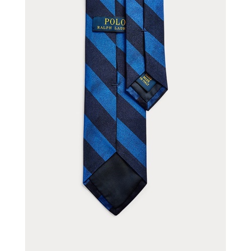 폴로 랄프로렌 Striped Silk Repp Narrow Tie