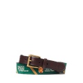 Polo Bar Needlepoint Belt