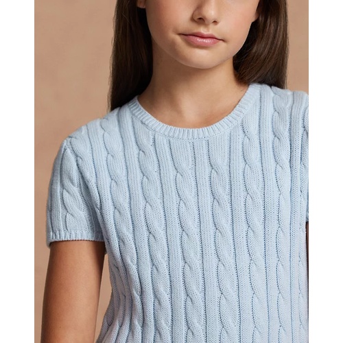 폴로 랄프로렌 Cable-Knit Cotton Sweater Dress