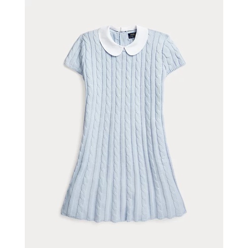 폴로 랄프로렌 Cable-Knit Cotton Sweater Dress