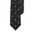 Skull-and-Bones Silk Repp Tie