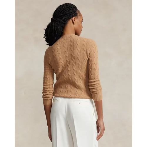 폴로 랄프로렌 Cable-Knit Wool-Cashmere Sweater