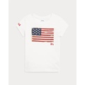 Flag Cotton Jersey Tee