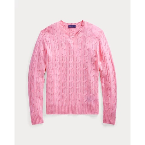 폴로 랄프로렌 Cable-Knit Cashmere Sweater