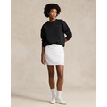 17 Pleated Four Way Stretch Skort