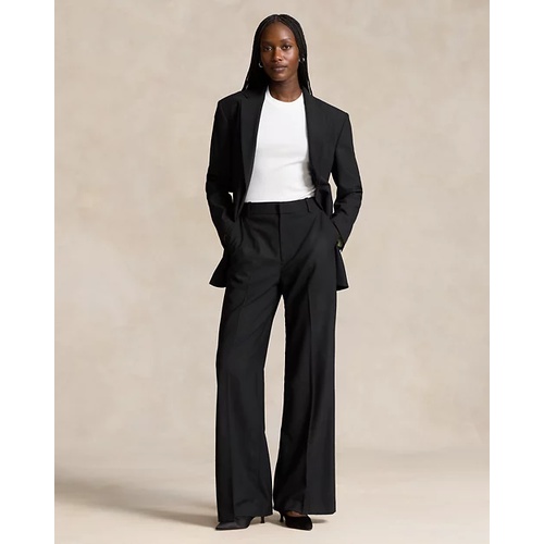 폴로 랄프로렌 Stretch Wool Faille Wide-Leg Pant